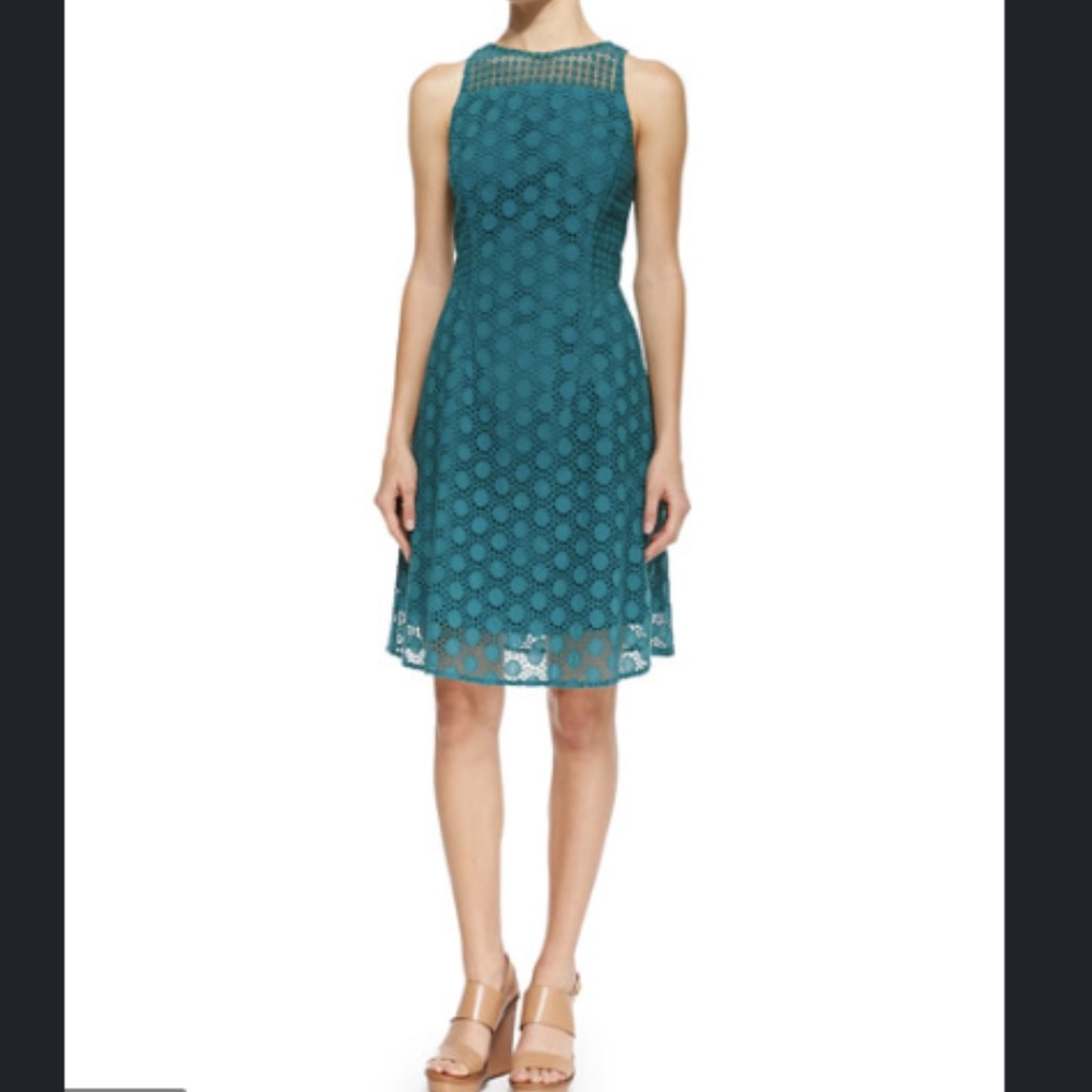 Tory Burch Hallie Honeycomb lace dress sz. 8
